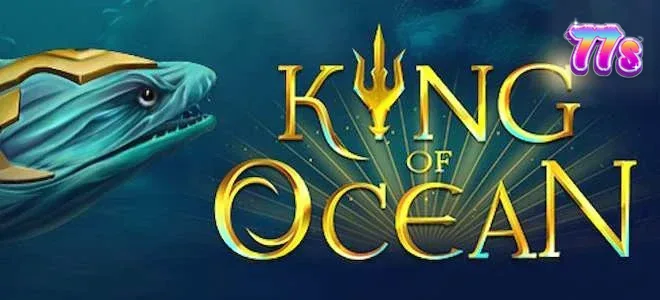Interface de jogo subaquático do King of Ocean com canhões e criaturas marinhas